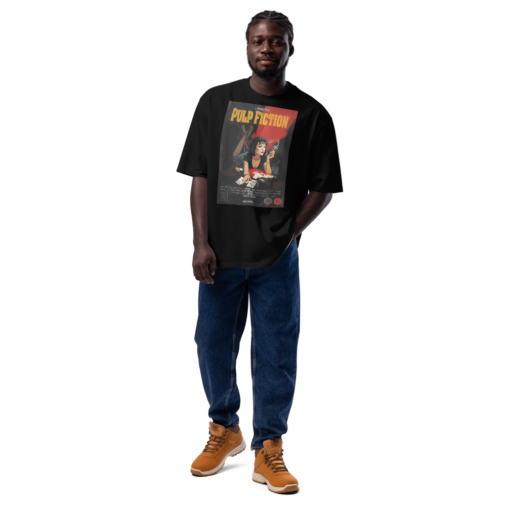 Oversized heavyweight t-shirt - Pulp Fiction