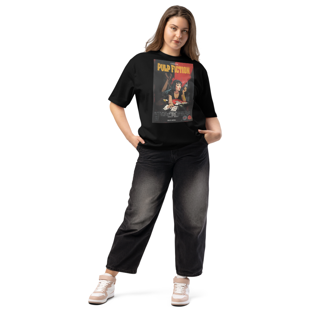 Oversized heavyweight t-shirt - Pulp Fiction