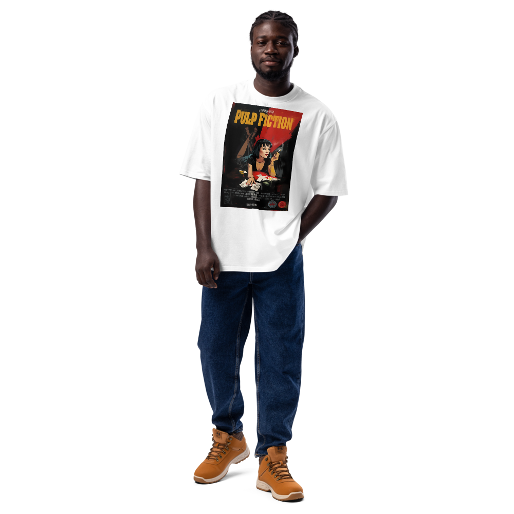 Oversized heavyweight t-shirt - Pulp Fiction